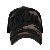 Camo Mesh Trucker Cap Khaki