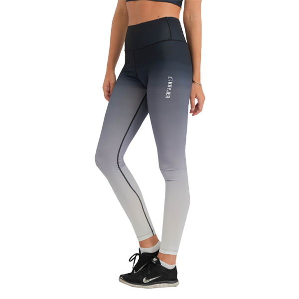 Faded Leggings Black/White
