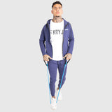 Signature Zip Hoodie Mystic Blue