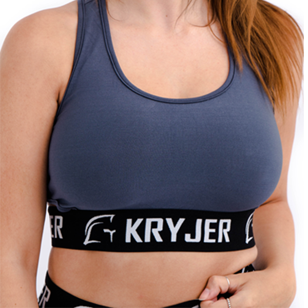 Legacy Sports Bra Grey/Black