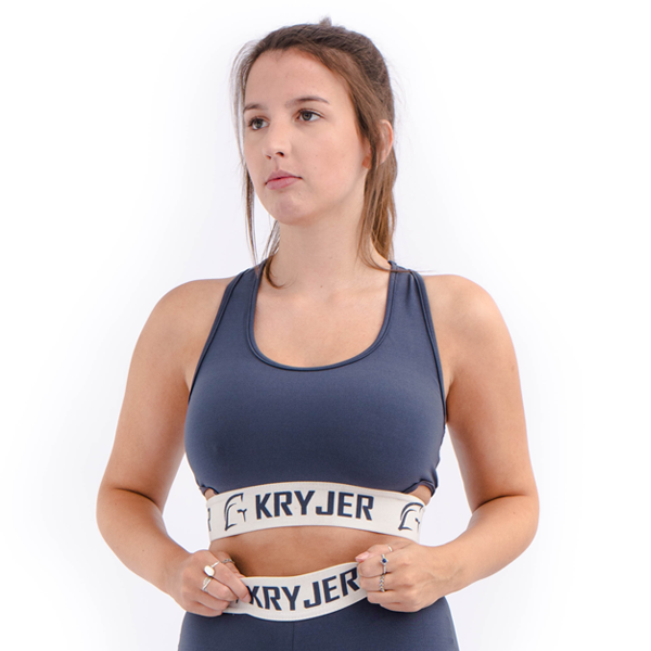 Legacy Sports Bra Grey/White