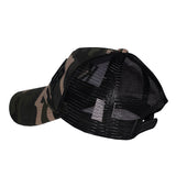 Camo Mesh Trucker Cap Khaki