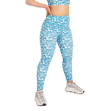 Camo Leggings Blue