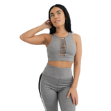 Metro Sports Bra Grey