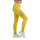 Lux Lace Leggings Yellow