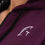 Zip Hoodie Wine