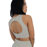 Metro Sports Bra Beige