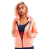 Zip Hoodie Peach