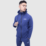 Signature Zip Hoodie Mystic Blue