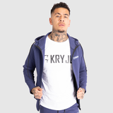 Signature Zip Hoodie Mystic Blue