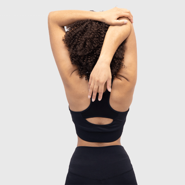 Power Sports Bra Black